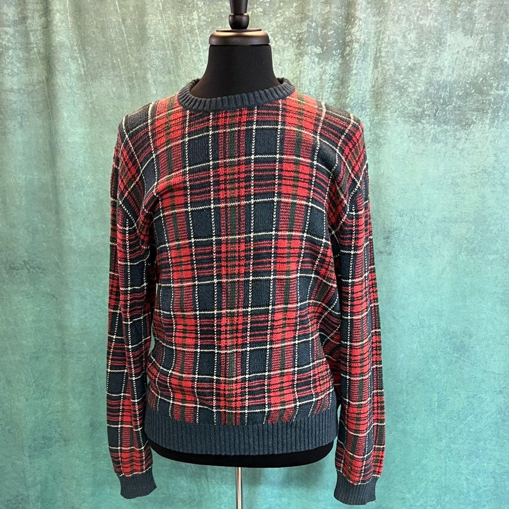 Men's Polo Ralph Lauren Plaid Cotton Sweater